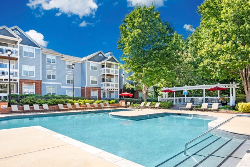 The Village Apartments Residential Property Raleigh Nc