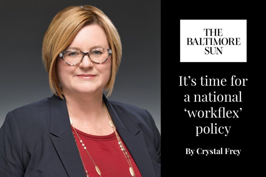 Cyrstal Frey Baltimore Sun Op-ed
