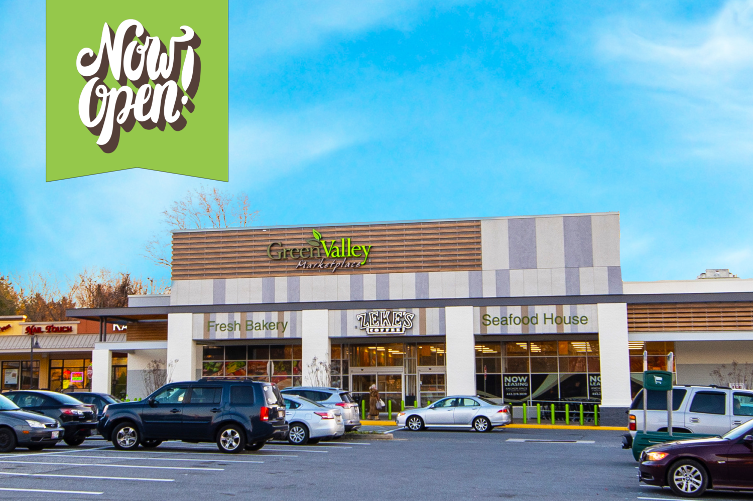 Green Valley Marketplace Now open Padonia Village Timonium