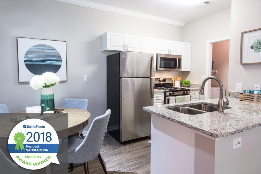 Satisfacts Resident Satisfaction Award Winner 2018 riverstone at owings mills