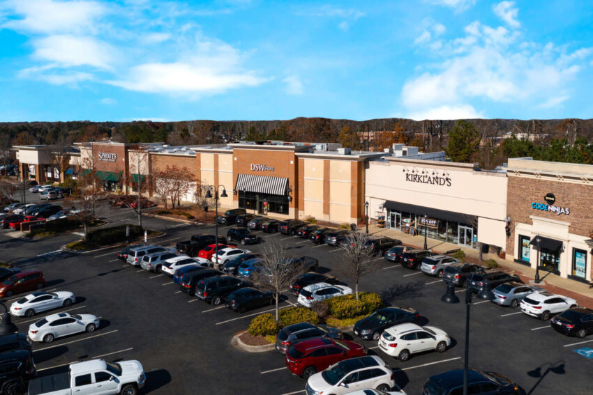 Shoppes from Aerial View