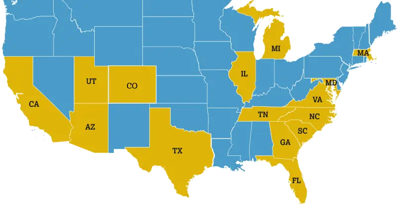 CRC Commercial Properties Map