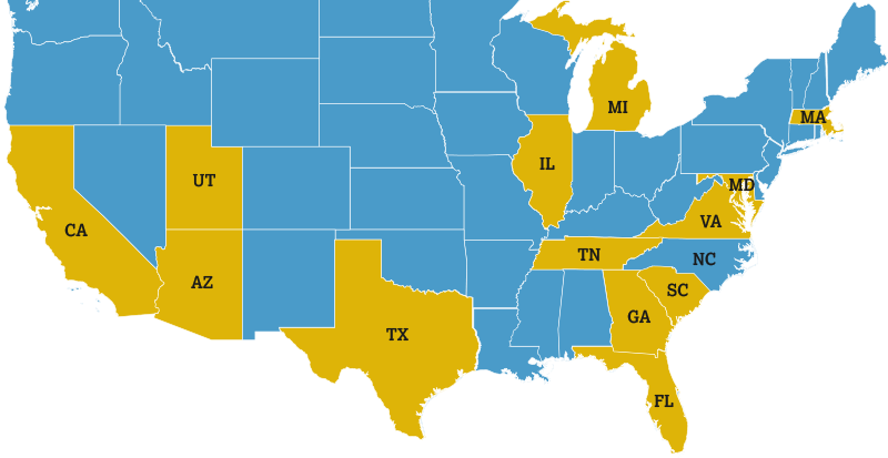 CRC Commercial Properties Map