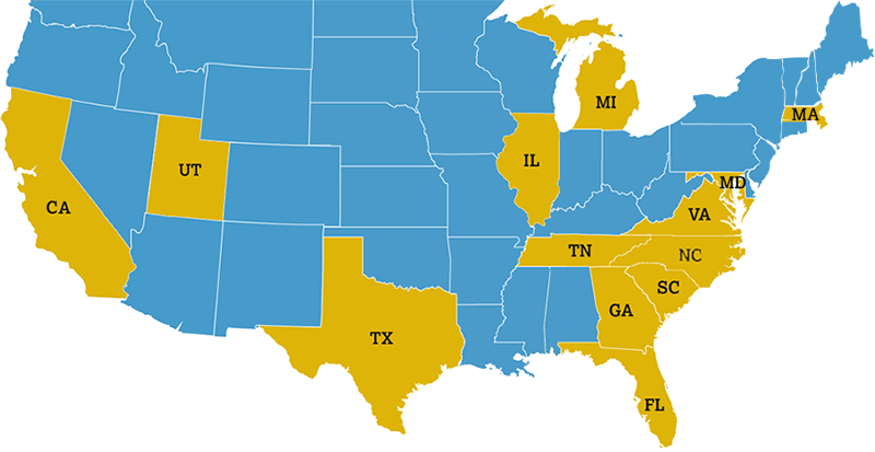 CRC Portfolio Map