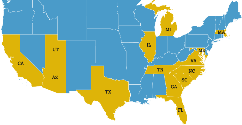 CRC Commercial Properties Map