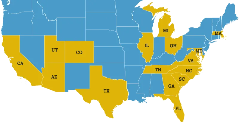 CRC Commercial Properties Map